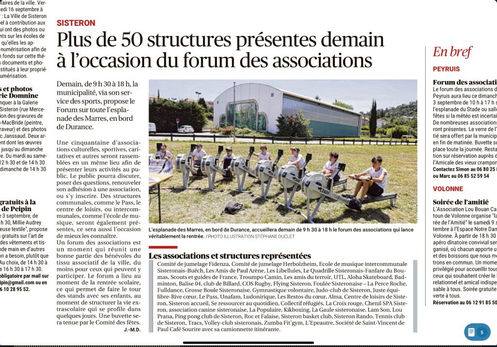 Forum des associations