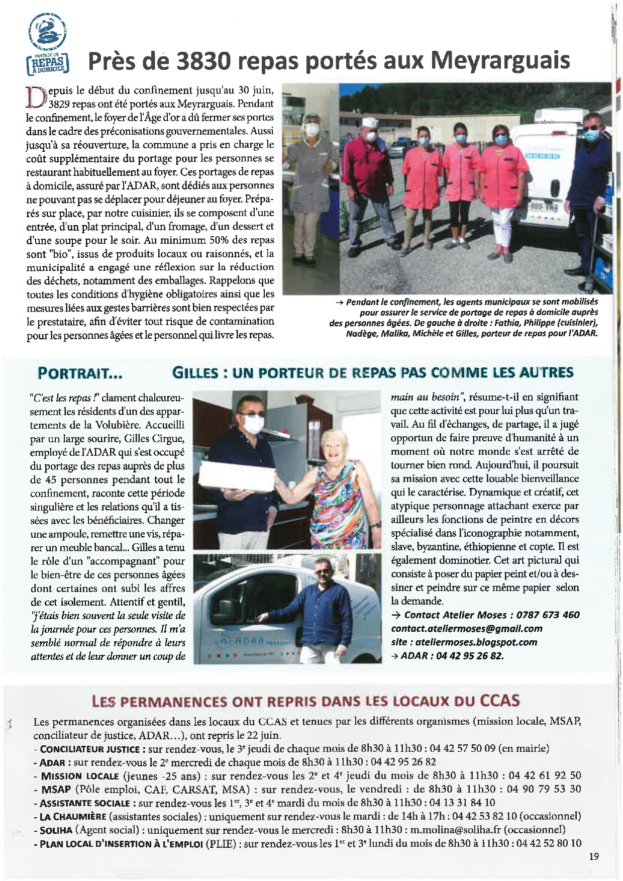 3830 repas portés à Meyrargues par Adar Provence